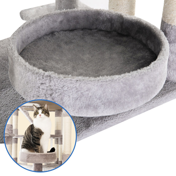 Tucker Murphy Pet™ 75" Amariani Large Cat Condo & Reviews Wayfair